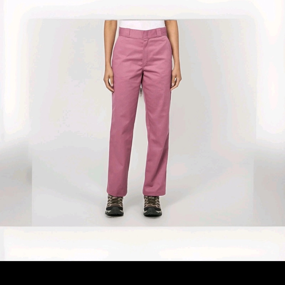 Dickies 874 Women's Original Fit Work
Pants 2R Pink Canvas NWT